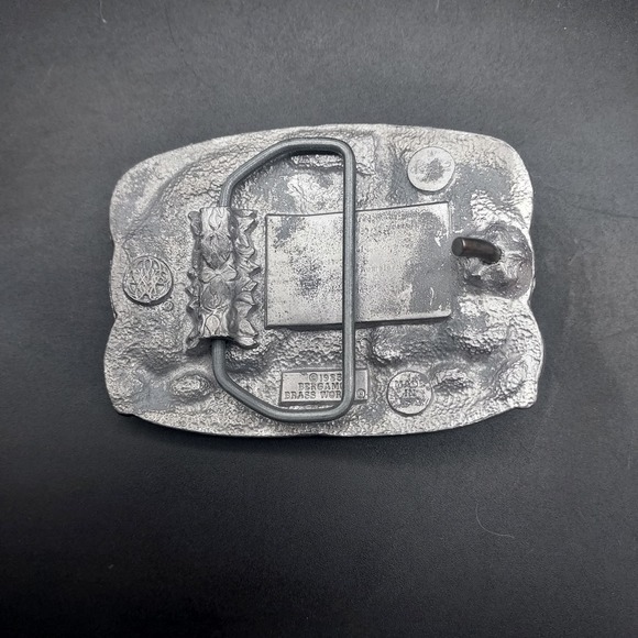 1985 Bergamot Brass Works Lady Liberty Belt Buckle Made in USA - Picture 2 of 10